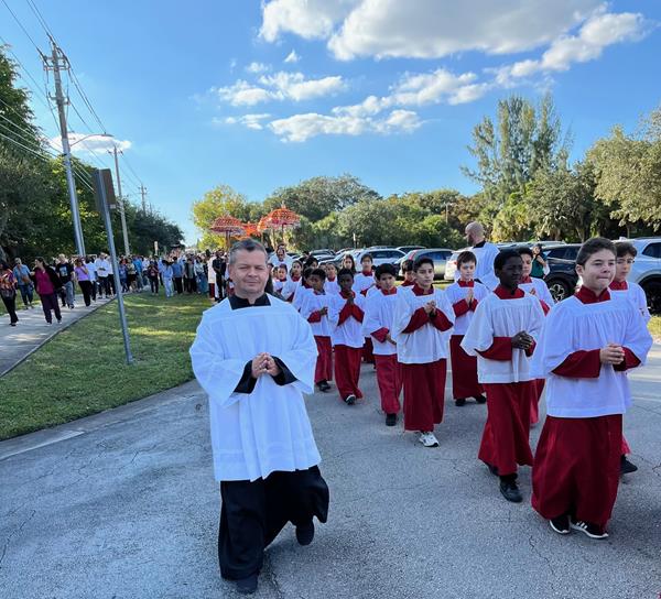 Eucharistic Procession